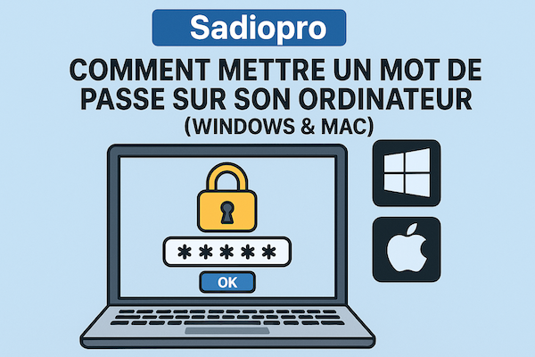 🔐 Comment mettre un mot de passe sur son ordinateur (Windows & Mac)